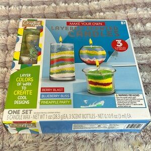 Make Your Own Layered Scented Candles